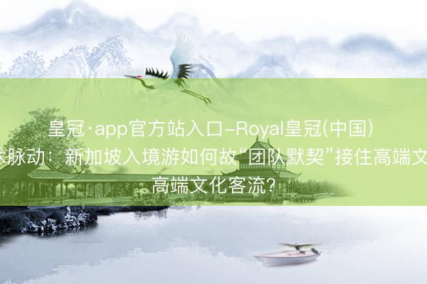 皇冠·app官方站入口-Royal皇冠(中国) 冬季艺术脉动：新加坡入境游如何故“团队默契”接住高端文化客流？
