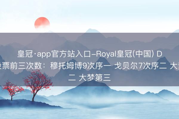 皇冠·app官方站入口-Royal皇冠(中国) DPOY投票前三次数：穆托姆博9次序一 戈贝尔7次序二 大梦第三