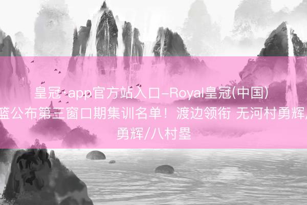 皇冠·app官方站入口-Royal皇冠(中国) 日本男篮公布第三